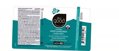 Label Image (Lm30062c All Good Sportbutterstick Spf 50 Bil 2022 2 15 Ol)